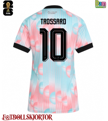 Belgien Leandro Trossard #10 Bortatröja Dam VM 2026 Kortärmad